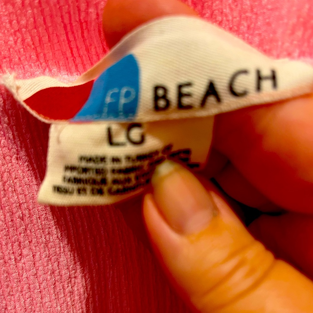 Free People BubbleGum Pink maxi Beach Dress